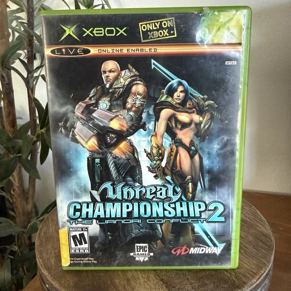 Unreal Championship 2: The Liandri Conflict (Xbox 2005) Complete Tested Working